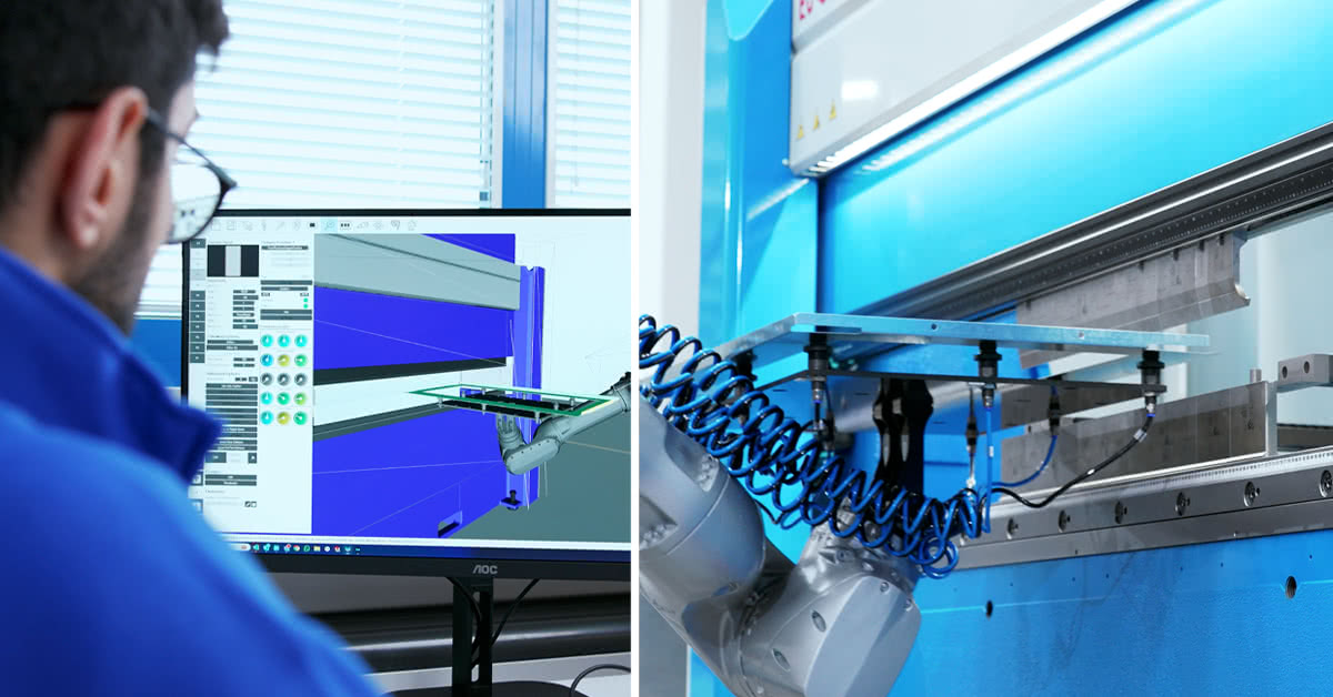 Euromac FX Bend Cell automation